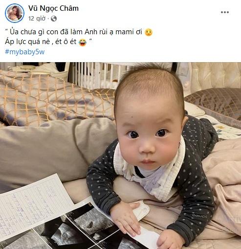 Tình cũ Decao thông báo bầu lần 2 dù quý tử đầu lòng mới 8 tháng-1