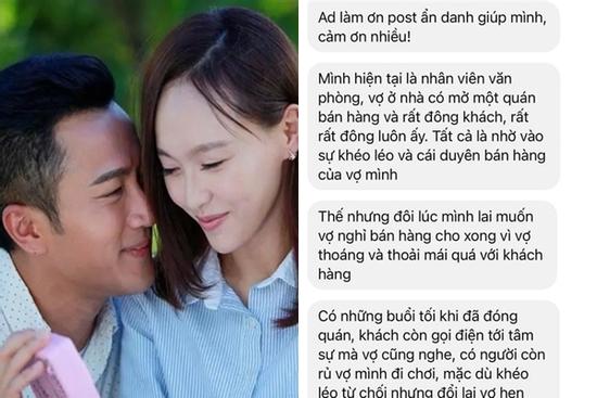 Vợ buôn bán có duyên nhưng tính dễ dãi, chồng lo ngay ngáy sợ 'mọc sừng'