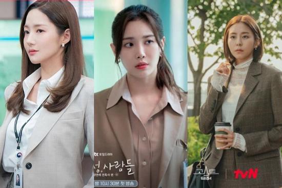 Phối đồ công sở thanh lịch như các mỹ nhân phim Hàn