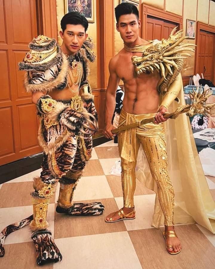 Mỹ nam Việt thi Mister Global 2021 mặc quốc phục lộ vòng 3 phản cảm-5