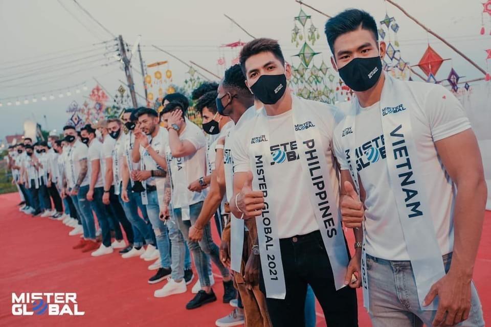 Mỹ nam Việt thi Mister Global 2021 mặc quốc phục lộ vòng 3 phản cảm-9