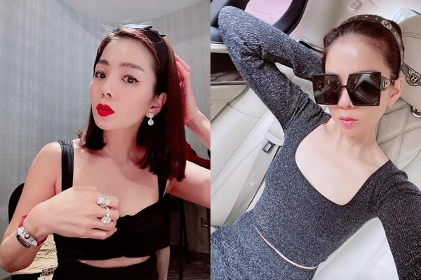 Mỹ nhân làm điệu với bờm tóc: Thanh Hằng, Hà Tăng chặt đẹp đàn em-1