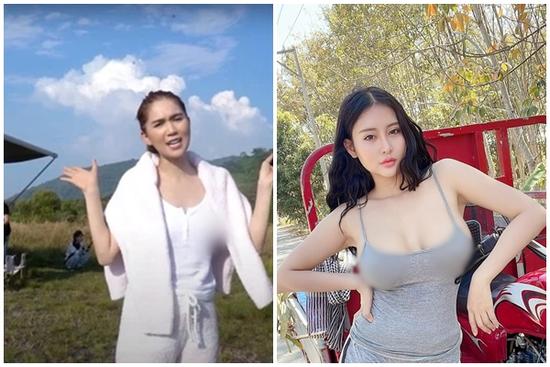 Ngọc Trinh quên 'đồ bảo hộ' chưa sốc bằng chân dài làm 'nóng' Đại hội Motor miền Tây