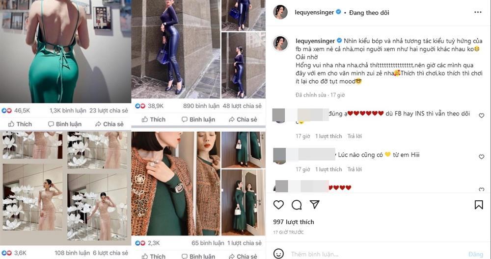 Lệ Quyên - Hà Hồ than trời vì bị Facebook sờ gáy-1