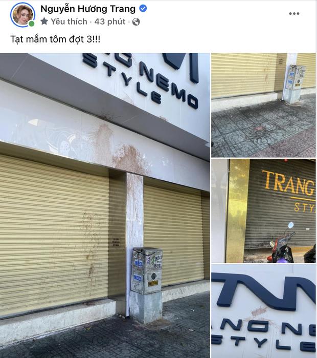 Trang Nemo tiếp tục bị tạt mắm tôm đợt 3 ở shop thời trang-2