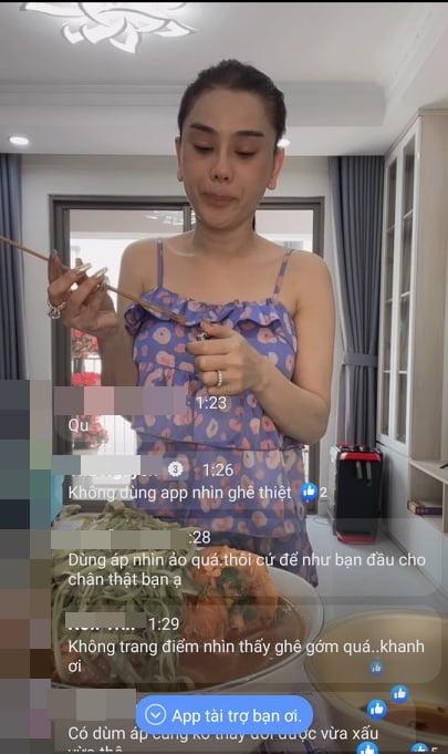 Lâm Khánh Chi livestream lộ mặt mộc, bị chê vừa xấu vừa già-6