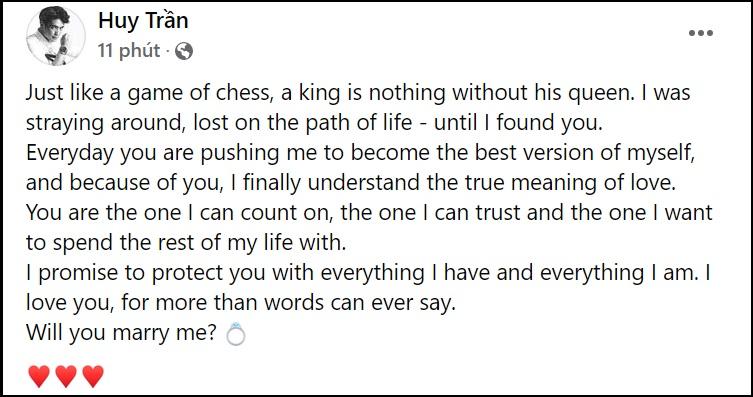 HOT: Ngô Thanh Vân nhận lời cầu hôn, sắp cưới Huy Trần-3