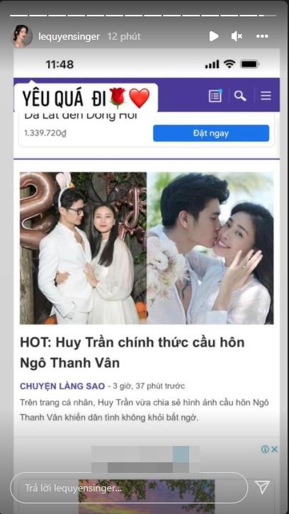 Phản ứng Lệ Quyên khi Ngô Thanh Vân được trai trẻ cầu hôn-2