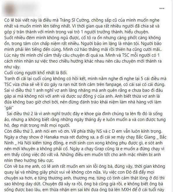 Vợ tố chồng ngoại tình với hot TikToker lên tiếng kết thúc drama-3