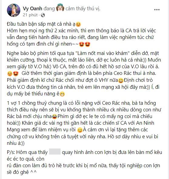 Vy Oanh làm rõ thông tin tạm đình chỉ vụ kiện nữ đại gia-3