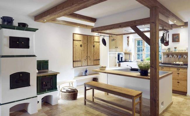 How to neutralize bad feng shui of beams in an apartment-3