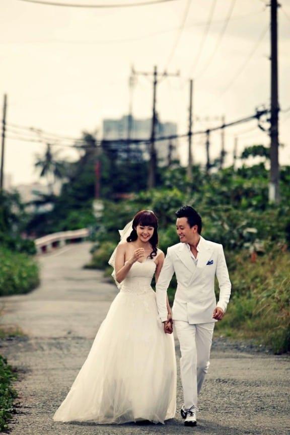 Trước khi say yes bạn trai đại gia, Minh Hằng từng 2 lần cưới 1 người-2