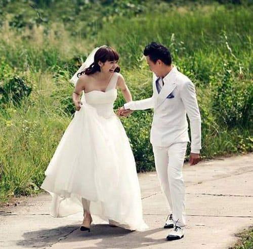 Trước khi say yes bạn trai đại gia, Minh Hằng từng 2 lần cưới 1 người-3