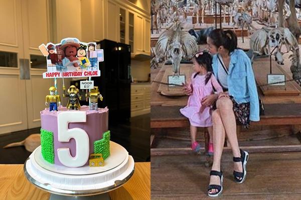 Tang Thanh Ha broke her birthday cake according to her daughter’s passion