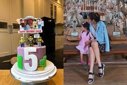 Chỉ vì con gái thích độc lạ mà Hà Tăng phải 'bẻ' bánh sinh nhật