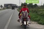 'Thánh quỵt' Bella tái xuất, chạy xe đạp điện từ Hà Nội xuống Hạ Long