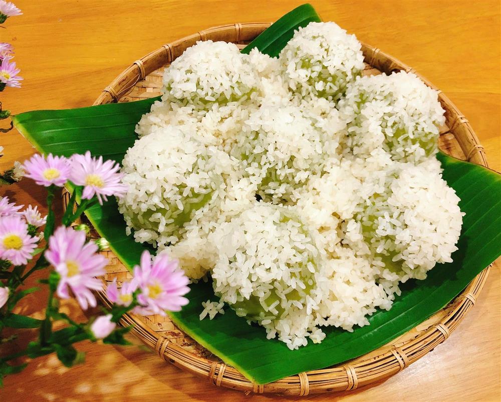 Bánh khúc không cần lá rau khúc vẫn thơm ngon như ngoài hàng-2