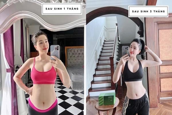 Bao Thy shows off her 11th abs after only 3 months of giving birth