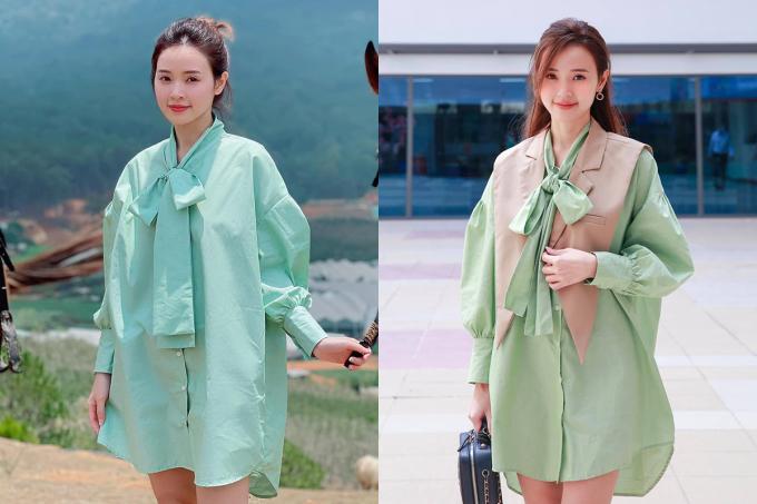 Giàu nứt đố đổ vách, Midu vẫn mặc lại váy cũ nhiều lần-2