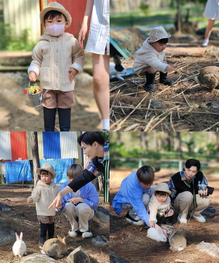 Gia đình Hoa dâm bụt đi Đà Lạt: Hòa Minzy bị bé Bo lu mờ-2