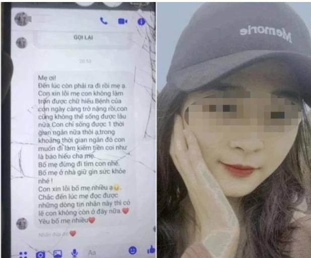 Ha Tinh schoolgirl mysteriously disappeared, leaving a message to read with tears-1