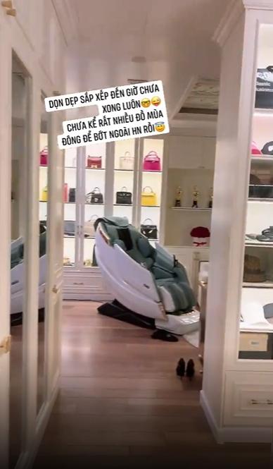 Lệ Quyên khoe tủ đồ hiệu siêu khủng trong biệt thự triệu đô-2