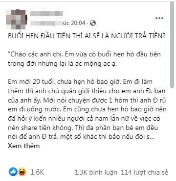 Vì 35k, chàng trai mắng cô gái thiếu cốt cách không chịu share tiền-1