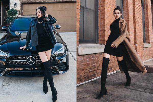 Đỗ Thị Hà thiếu quần áo hay gì mà hễ xuất ngoại là mặc mãi một món-10