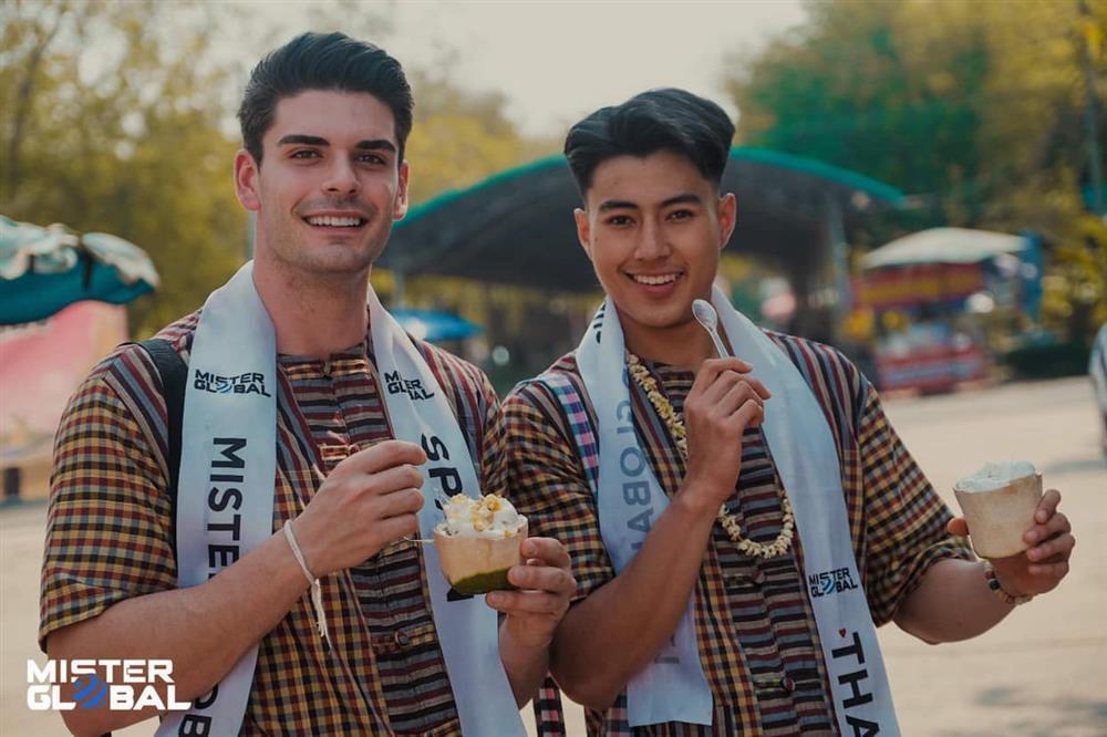 Mister Global 2021 contestants give each other condoms right after the final-10