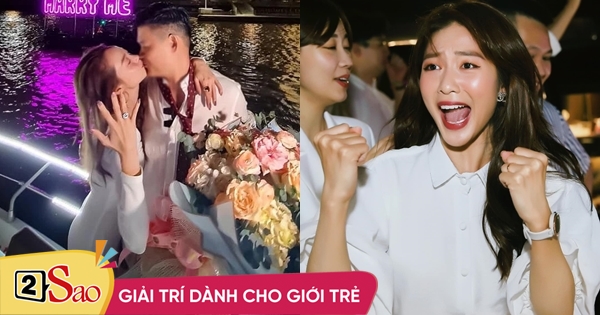 Minh Hang was proposed to, netizens thought Kha Ngan was the female lead