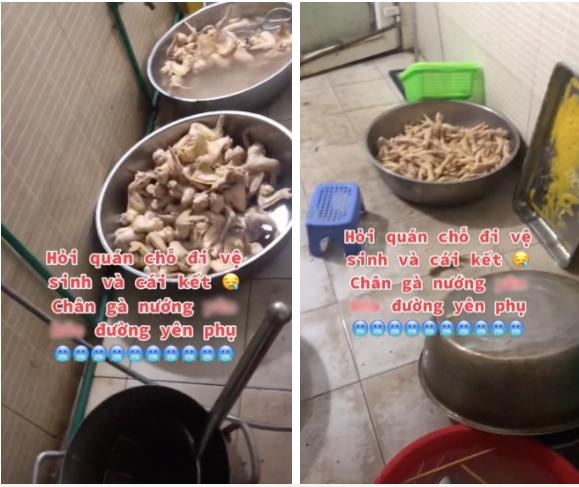 Đi vệ sinh trong quán chân gà nướng, bước vào mà run lẩy bẩy-1