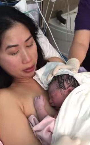 Chị chồng hoàng tộc của Hà Tăng lần đầu khoe ảnh vượt cạn-1