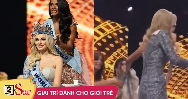 Miss World 2021 was kicked off her skirt in the moment of coronation