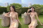 Cao Thái Hà phô phang đường cong chữ S cực đỉnh với bikini-10