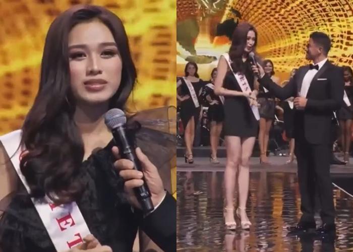 Do Thi Ha went out to present Miss World, Dam Vinh Hung spoke out?-3
