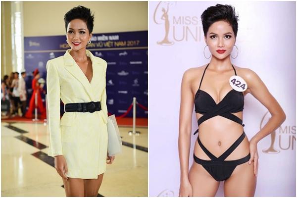 Thí sinh Hoa hậu Hoàn vũ Việt Nam ngã nhào khi diễn bikini-9