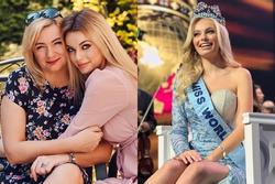 Mẹ đẻ Miss World 2021 đẹp hơn con gái, học vấn càng ở tầng cao
