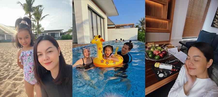 Pham Quynh Anh's 10-year-old daughter is in full bloom-1