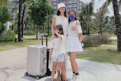 Con gái 10 tuổi của Phạm Quỳnh Anh 'trổ giò' miên man