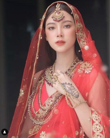 Baifern Chiếc Lá Cuốn Bay diện trang phục Ấn Độ đẹp thoát tục-1