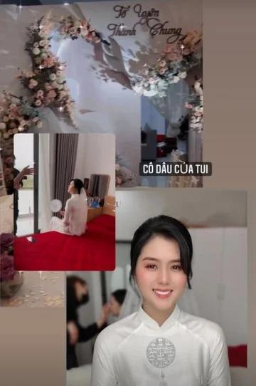 Trung vệ Thành Chung và người yêu Tố Uyên tổ chức ăn hỏi-1