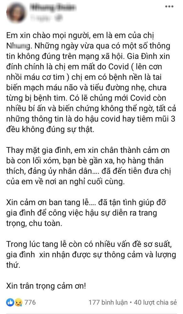 Nguyên nhân người phụ nữ tử vong sau vài ngày bị Covid-19-3
