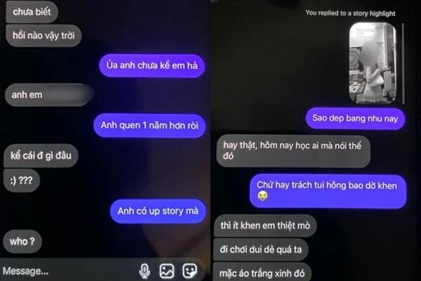 Tieu Tam sent a message to her lover’s house, the girl was exposed