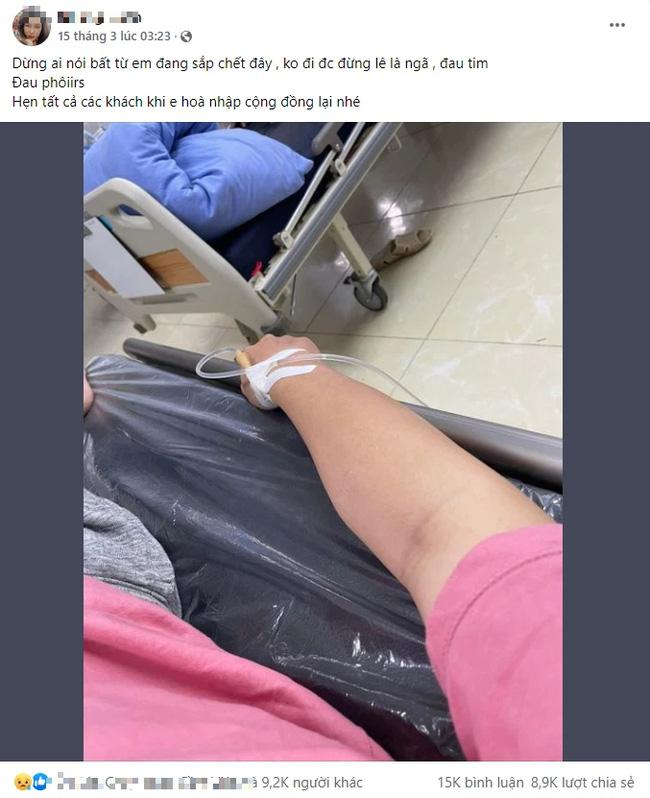 The cause of the woman's death after being warned of having COVID-19-1