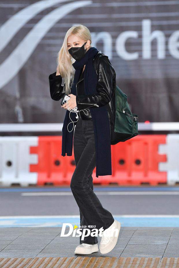 Rosé turned the airport into a catwalk after recovering from COVID-19-2