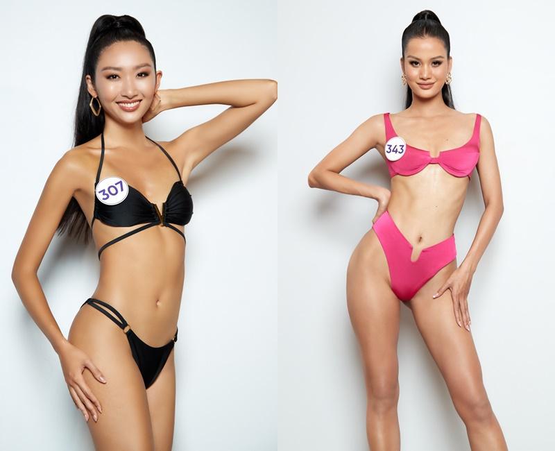 Thí sinh Miss Universe Vietnam thi bikini: Lính mới có lép vế celeb?-2