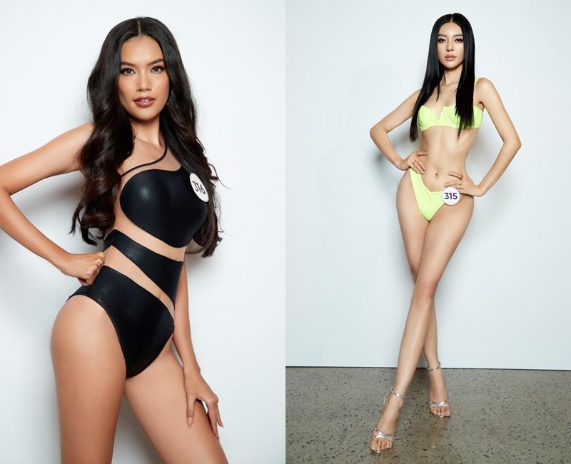 Thí sinh Miss Universe Vietnam thi bikini: Lính mới có lép vế celeb?-3