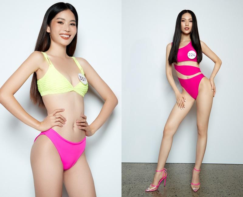 Thí sinh Miss Universe Vietnam thi bikini: Lính mới có lép vế celeb?-8