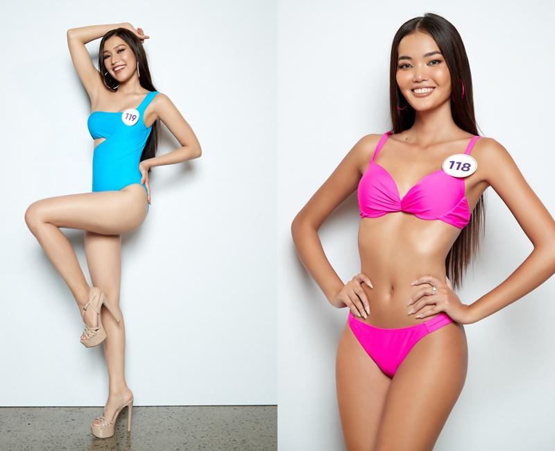 Thí sinh Miss Universe Vietnam thi bikini: Lính mới có lép vế celeb?-12