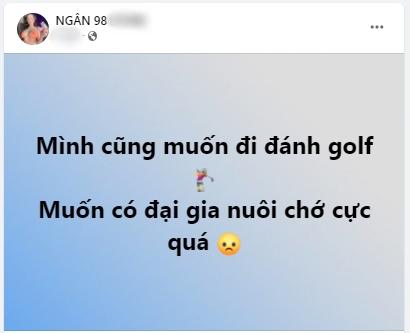 Ngân 98 khoe body xăm trổ muốn đi đánh golf kiếm đại gia-1